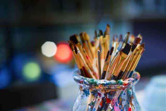 painting hobby to reduce getting burned out