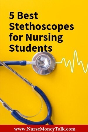 A picture of a stethoscope for a nursing student.