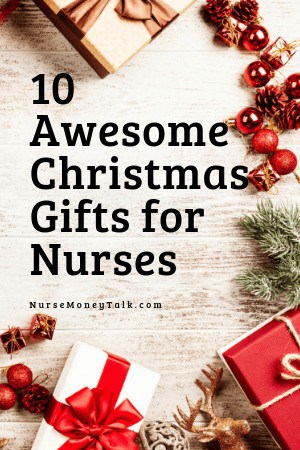 wrapped Christmas gifts for nurses