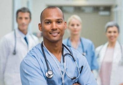 a picture of a male nurse