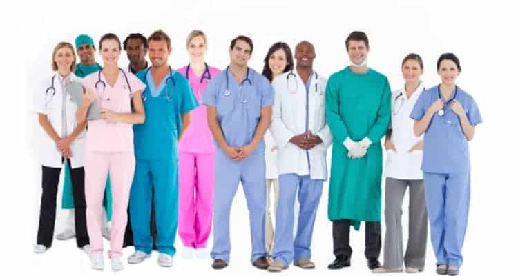 different nurse specialties and types