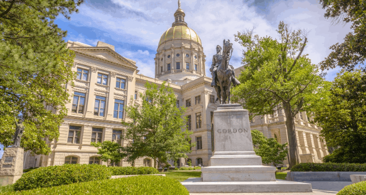 Georgia State Capitol in Atlanta, Georgia