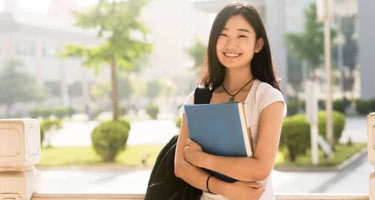 a female student
