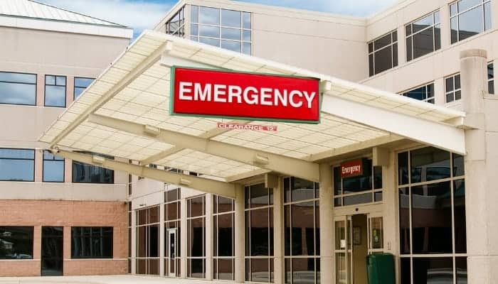 front door emergency room