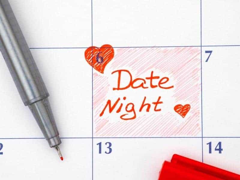 calendar date night