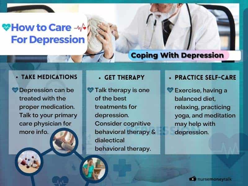how to care for depression