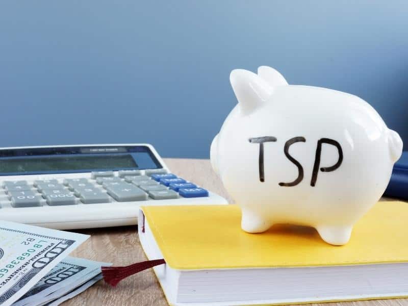 piggybank with tsp written on it