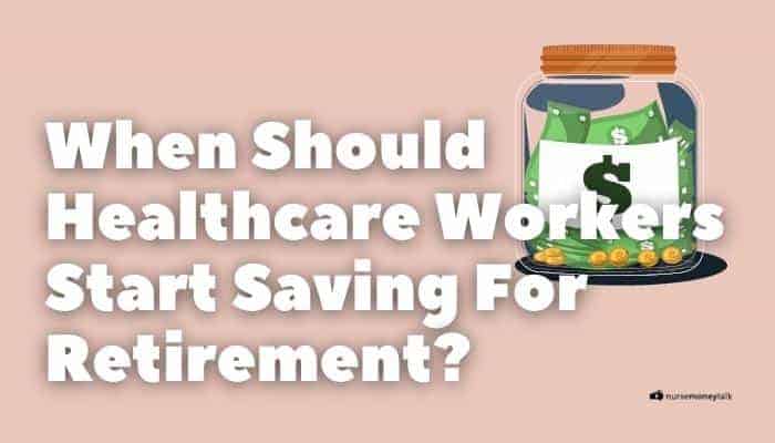 healthcare workers saving for retirement