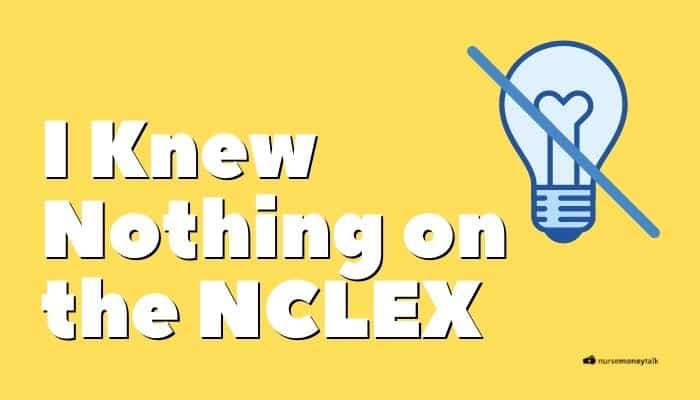 featured image for I feel like I knew nothing nclex