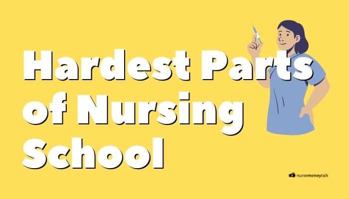 featured image hardest parts of nursing school