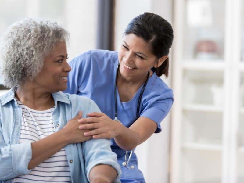 Article Image - PRO Nurse with senior patient