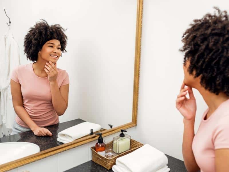 Article Image - Woman Looking at the Mirror