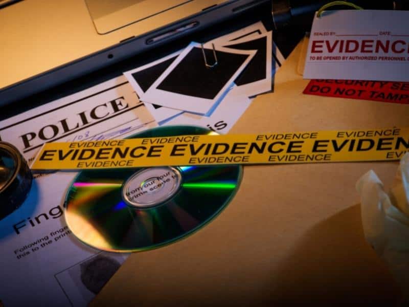 evidence tampered