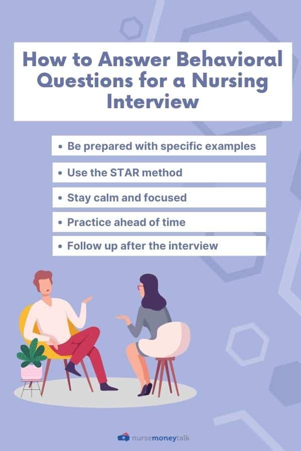 How to Answer Behavioral Questions for a Nursing Interview