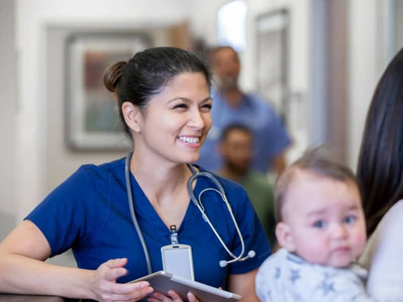 stock image - Occupational Health Nurse