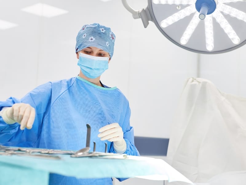 stock image - Transplant Nurse