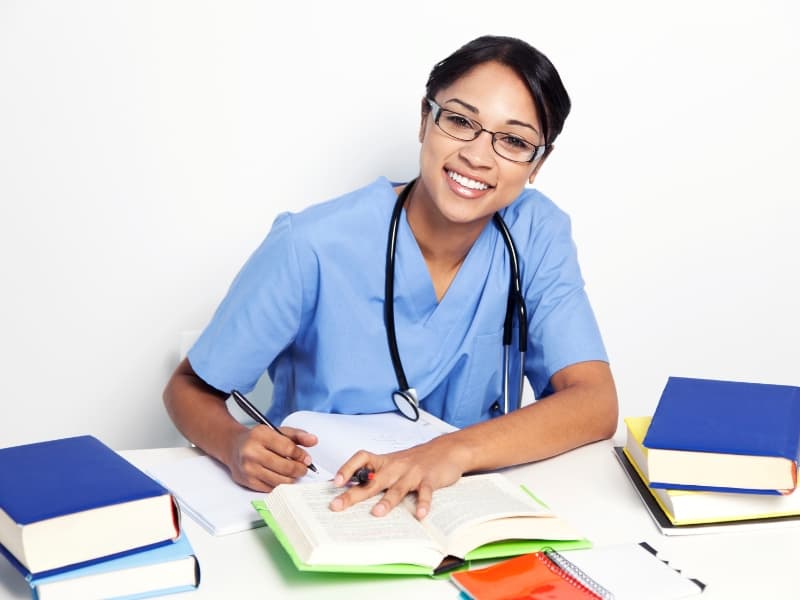 stock image - office nurse