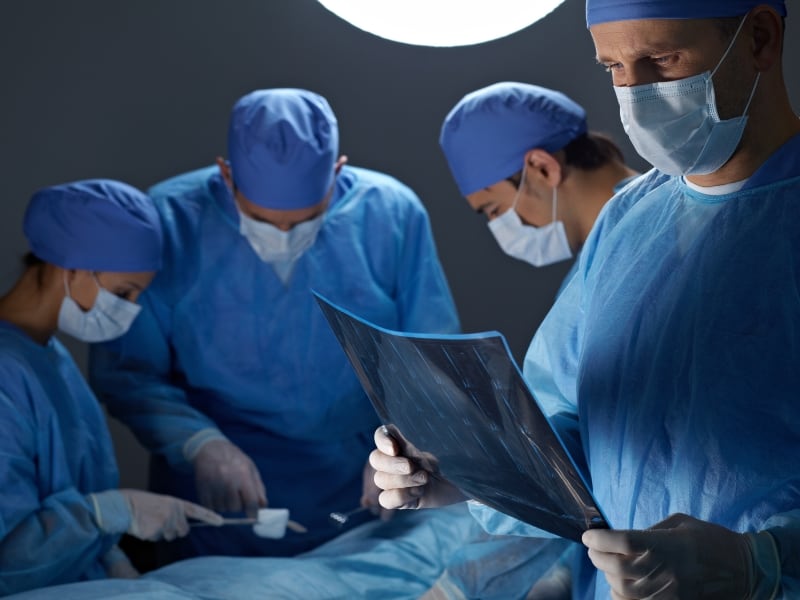 nurses in operating room