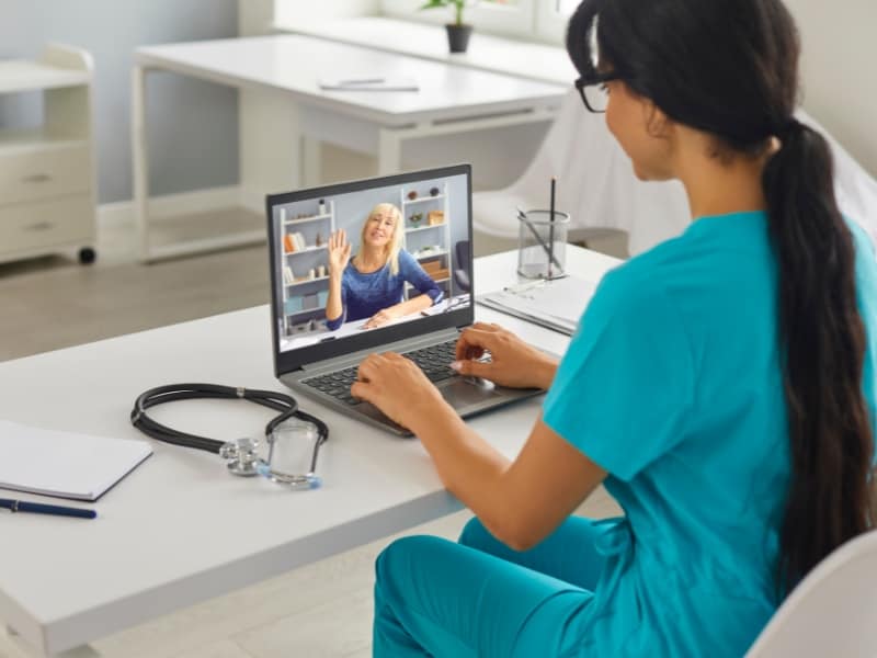 nurse video call